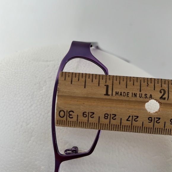 DAVID BENJAMIN FOR EUROPE Metallic Purple Eyeglasses - Picture 12 of 15